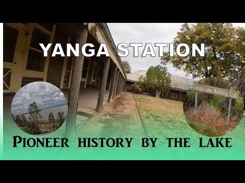 One of NSW’s Great Old Stations Yanga Homestead visit #hiddengems #travellingaustralia #history