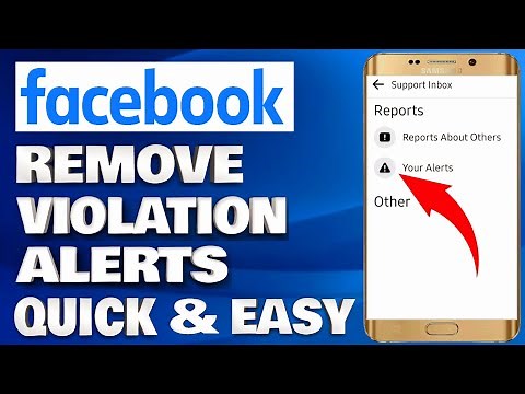 How To Find and Remove Violation Alerts in Facebook | Quick and Easy Guide 2023