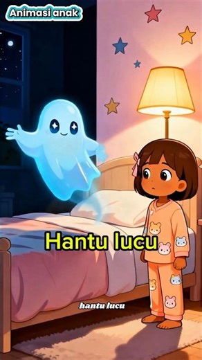 Hantu lucu #shorts #animasi #kartun