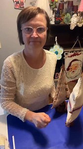 New to the shop is a craft kit which you can make these three amazing trees using fabric, vintage bobbins and an oil can! The link for the kit is in the comments!🥰🥰 | The Crafty Decorator