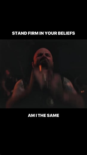 “Sometimes it can feel like we walk alone in our beliefs and convictions. Although I know this isn’t the case, I’d like to think that if I were the only remaining person with my perspective, in the face of adversity, I would stand firm. The times you feel outnumbered and isolated can be those moments your stance rings the most true.” -Ryan Clark #metal #metalhead #metaltok #heavymetal #metalcore