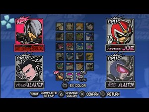 All Character Viewtiful Joe - Red Hot Rumble Psp Emulator