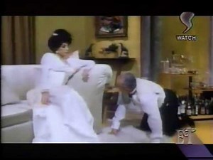 Joan Collins news report about film "Decadence"