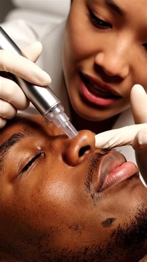 “ASMR Deep Pore Cleaning – Whisper + Vacuum Magic!”