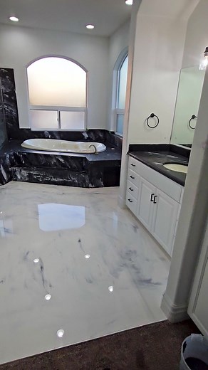 Epoxy Resurfacing Elevate your floors, showers, tubs, and beyond! | Diamond Coat