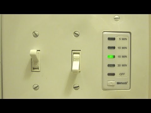 Install Timer Switch for Exhaust