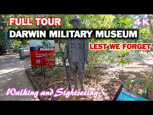 DARWIN MILITARY WAR MUSEUM TOUR | The Defence of Darwin Experience | NORTHERN TERRITORY AUSTRALIA 🇦🇺