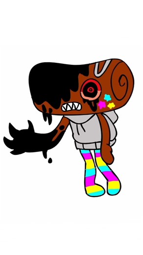 😈 Drawing Twisted Cosmo | Dark Dandy's World Art 🔥 #Shorts