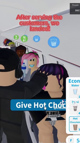 Helping someone find their lost suitcase! #cruisingstudios #cabincrewsimulator #roblox #simulator #game #cabincrew #lost