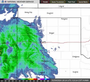 *outdated* Current Radar as of 1:30 pm. It is at Amarillo's welcome mat. | US National Weather Service Amarillo Texas