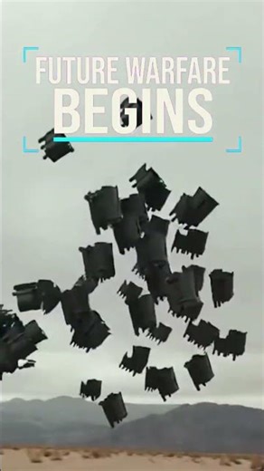 1000 Future Autonomous Drone Swarm #AI