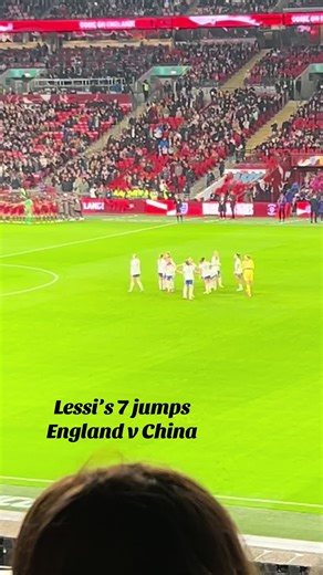 Lessi's 7 Jumps Showcase Before England vs China Match