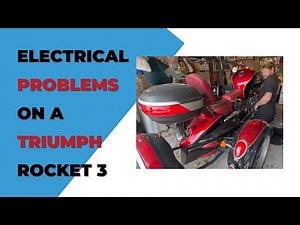 Intermittent Electrical Issues on a Triumph Rocket 3 Motorbike