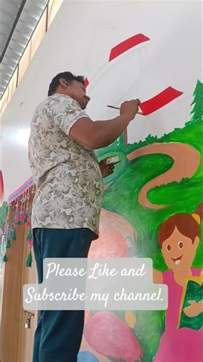 Easy & Colorful Days of the Week Painting for School 🖌️#painting #thejoyofpainting #creativeartworks