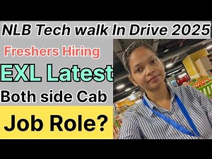NLB Tech Walk In Drive 2025 |EXL walk in Noida 2025 |Fresher and Experience Hiring |Tech with Priti