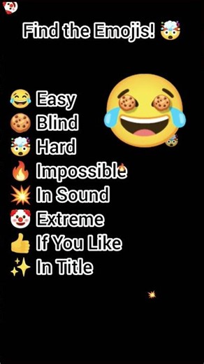 Find all emojis ✨