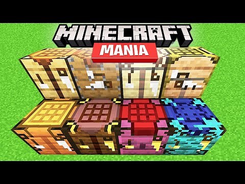 Minecraft Manía - Nuevo Comando /placefeature, Ideas para MESAS Y MÁS