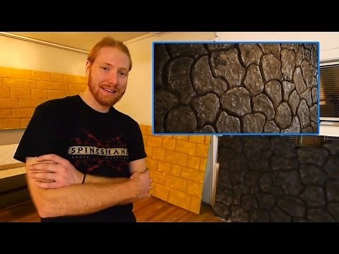 Nerd it Up - How to build castle walls out of styrofoam
