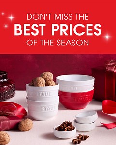 Don't miss your chance to get your hands on a piece of iconic cookware by STAUB during our Holiday Sale. | Staub USA