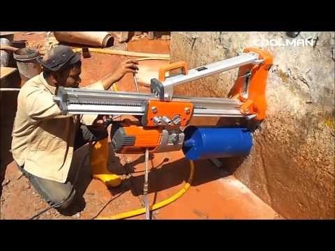 Concrete Coring with Coolman Core Bit