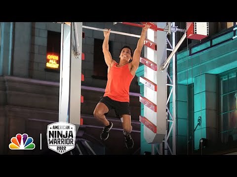 Semifinals Test Nathan Green's Grip Strength | NBC's American Ninja Warrior