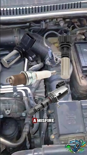 4 Sensors Behind Every Misfire #shorts #MechanicLife #satisfyingfix #mechanical