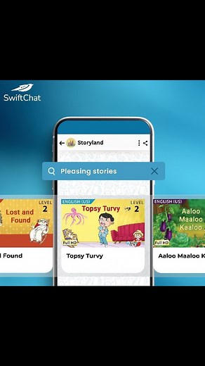 Step into a world of pleasing stories! Let our interactive bot be your companion as it introduces you to captivating narratives that transport you to fascinating worlds and evoke a range of emotions. Join us as Storyland Bot opens the door to endless possibilities and delightful storytelling experiences. #swiftchat #convegenius #reels #reelsinstagram #video #stories #pleasing | SwiftChat.AI