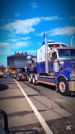 "Heavy Bulldozer #Loaded on Trailer;[''✓•]"Powerful #Dozer 475 A #Transport Scene ...