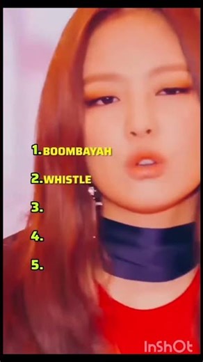 top 5 most iconic english rap of Jennie #blackpink#jennie