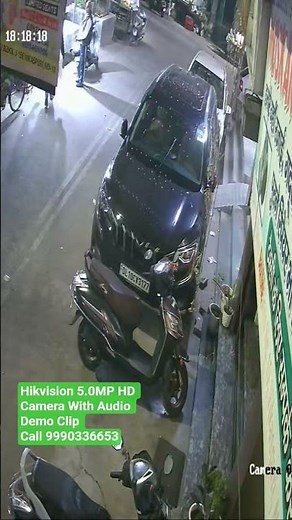 Hikvision 5.0MP HD Camera With Audio Night Vision Demo Clip by Cambaye