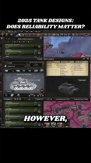 2025 Tank Designs: Does Reliability Matter? | Hearts of Iron 4