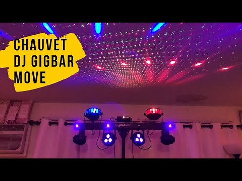 Chauvet DJ GigBAR Move, The 5-in-1 lighting system Review