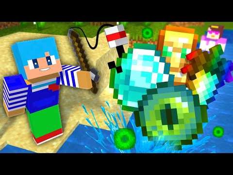 Play pranks in a world where you can fish for cheat items! [Minecraft]