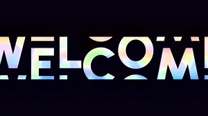 Welcome, Hello, Greetings. Free Stock Video