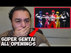 First Time Watching Super Sentai All Openings 1975-2025 Reaction