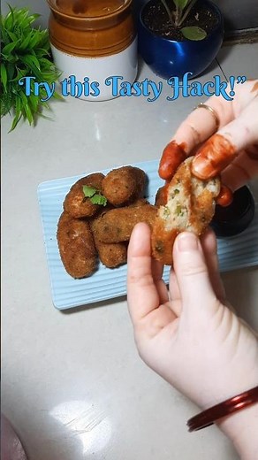 Crispy Bread Cutlets | Easy Snack Recipe with Leftover Bread 🍞🔥