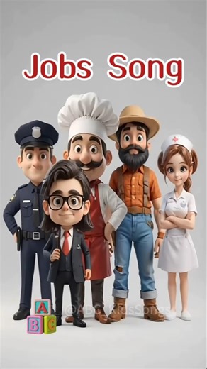 Jobs Song for Kids 🧑‍⚖️👩‍⚕️ Learn Occupations & Careers | @ABC_KidsSongs #yt #shortvideo #shorts