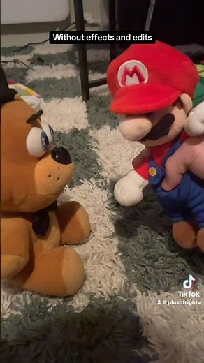 Freddy vs mario without edit and effects #fnaf #mariobros