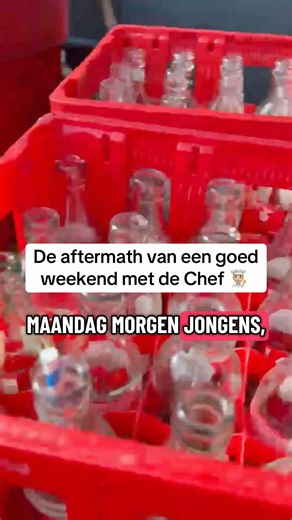 We zijn kapot na een druk weekend!