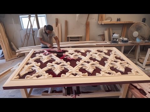 From Raw Wood to Luxury Furniture: His Epoxy Craft Will Amaze You