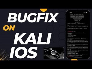 How to Fix Errors on Kali Linux iOS