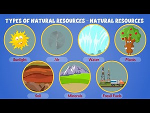 Types of Natural Resources - Natural Resources on Earth - Learning Junction #education #kidsvideo - Videos For Kids