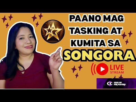 Paano kumita at mag task kay SONGORA live app? New livestreaming app 2026 [ cocodp for players ]