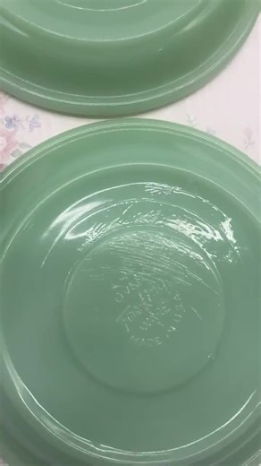 Vintage Fire-king Jadeite Cup and Saucer Set: Anchor Hocking Green Milk Glass - Etsy