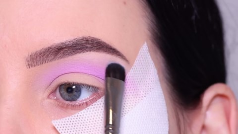Step-by-Step Purple Cut Crease Makeup Look Tutorial
