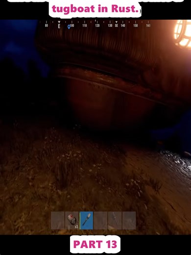 Life in Texture: A Bug's Adventure in Rust Tugboat