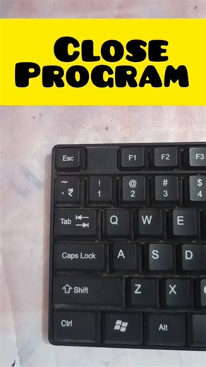 Use Of Tab,Esc Key in Pc #windows #keyboard #education #video#viral#trending #yt