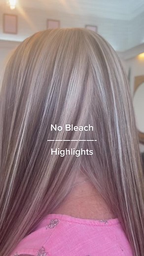 Hair Color Without Bleaching: Level 9 Highlights and Lowlights Technique