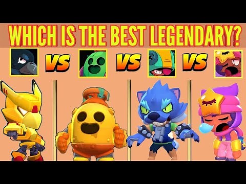 CROW vs SPIKE vs LEON vs SANDY | Brawl Stars