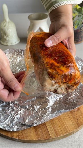 Plan B on Instagram: "Homemade Mortadella Recipe 👩‍🍳 📖 500 gm Boneless Chicken 1 tsp Garlic powder 1/2 tsp Onion powder 1 tsp Oregano 1 tsp Papprika powder 1 tsp Salt 1 tsp Black pepper powder 1/2 tsp White pepper powder 1/4 tsp Fine Nutmeg Powder 80 gm Cornflour 130 ml Water Spice Mix for outer layer: 2 tsp Paprika powder 1 tsp Mix Italian Herbs 1 tbsp Fine Pistachio powder 1/2 tsp Black pepper powder Steam for 1 hour on medium-low heat. Make delicious sandwiches, pizzas and more 😋 Enjoy 😉